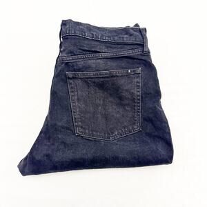 Everlane The Original Cheeky Jean Organic Cotton Black Denim Size 31 Crop